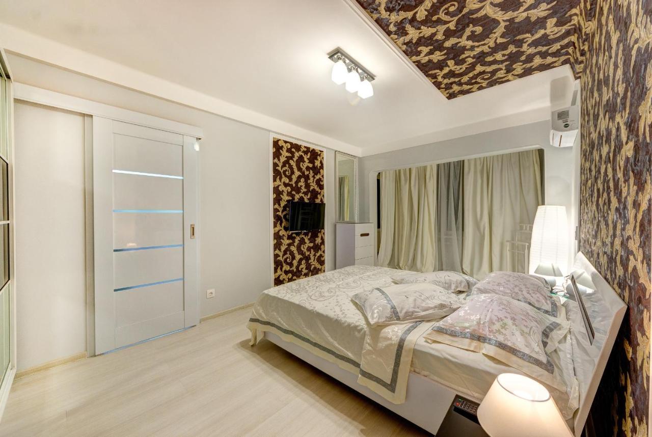 Luxurious 2K Apartment, Bolshaya Vasilkovskaya Street 145/1, Ocean Plaza Kiev Esterno foto